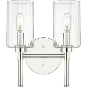 Chastine 2 Light 10.50 inch Bathroom Vanity Light
